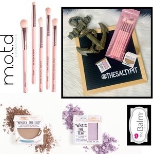 NIP MOTD ‘In a Blush’ Set + 2 theBalm ‘What’s the Tea’ Shadows (Lavender/Taupe)